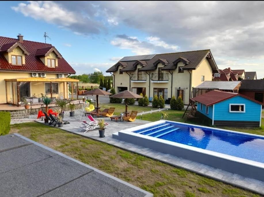 Dom Goscinny Vollare Ujście-Darłowskie Esterno foto
